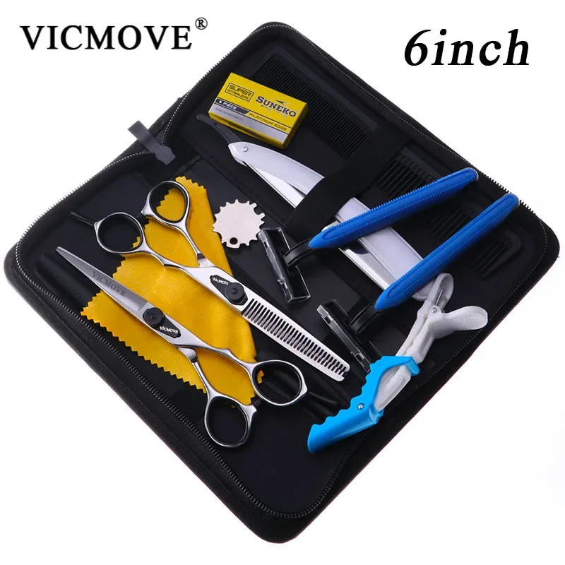 

Professional 5.5/6 Inch Hair Scissors Hairdressing Scissors Cutting Thinning Scissors Styling Tools Barber Shears