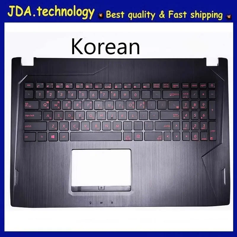 MEIARROW       New/Org For Asus GL502 GL502V GL502VS GL502VM FX60V ZX60VM palmrest Korea KR Keyboard upper cover Black