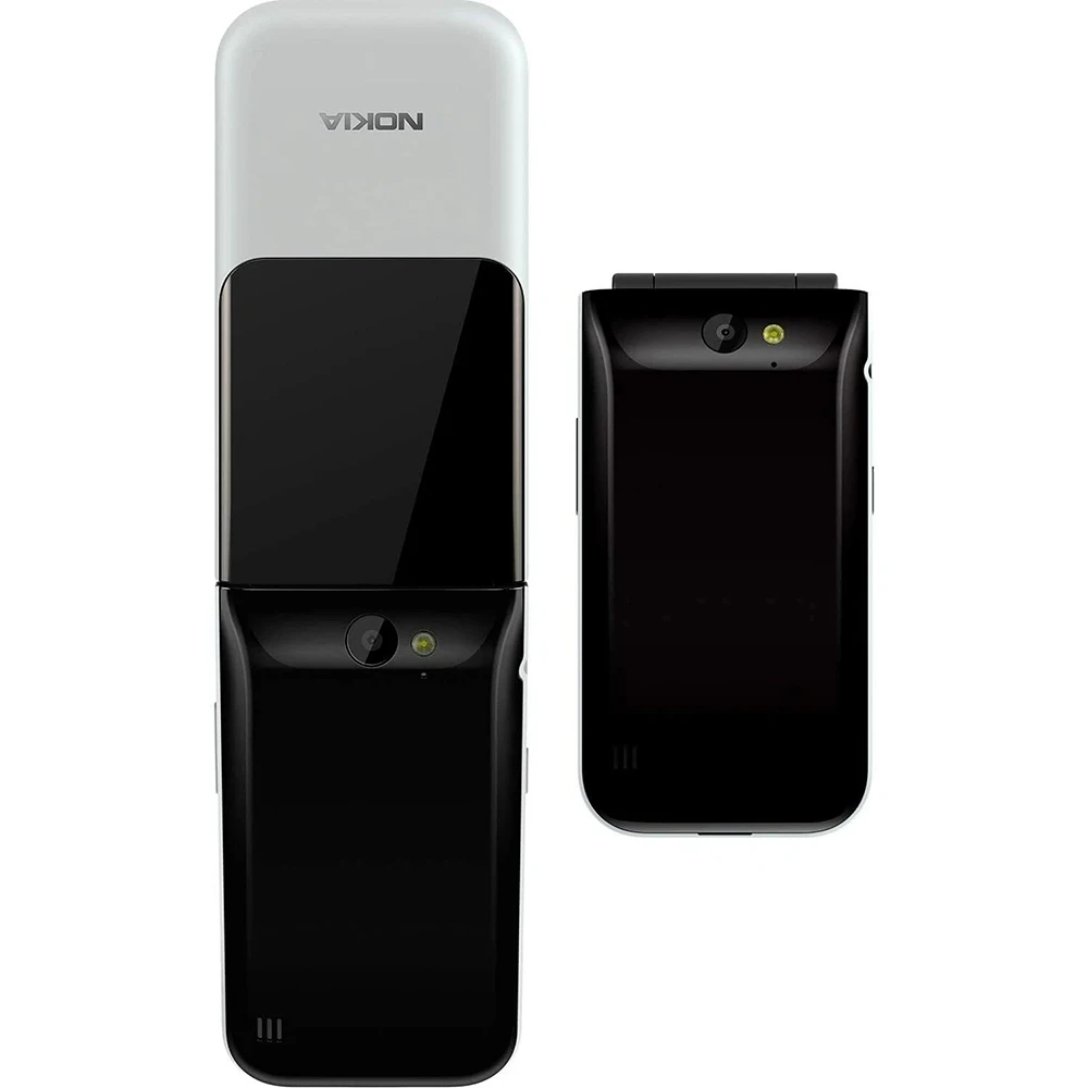 Nokia 2720 4G Flip Phone 2SIM 2.8-inch 1500mAh Bluetooth 3.5mm Headphone Jack WiFi MP3/MP4 Dual Core Snapdragon 205 Nokia2720