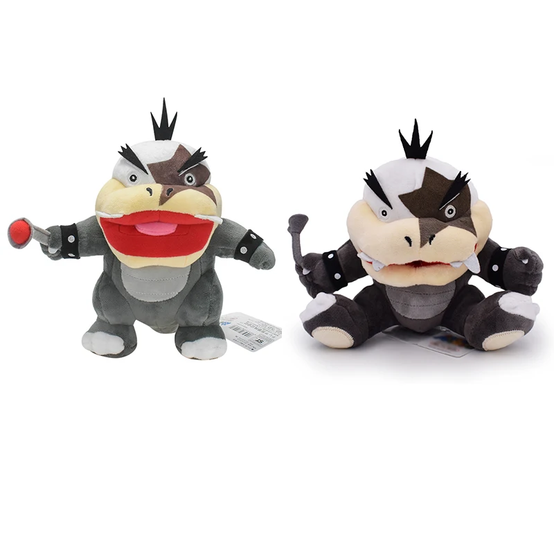 Mario Bros Bowser Koopa Plush Toys Ludwig Roy Morton Wendy Lemmy Iggy Larry Bowser JR. Son Daughter Role Peluche Dolls Gifts