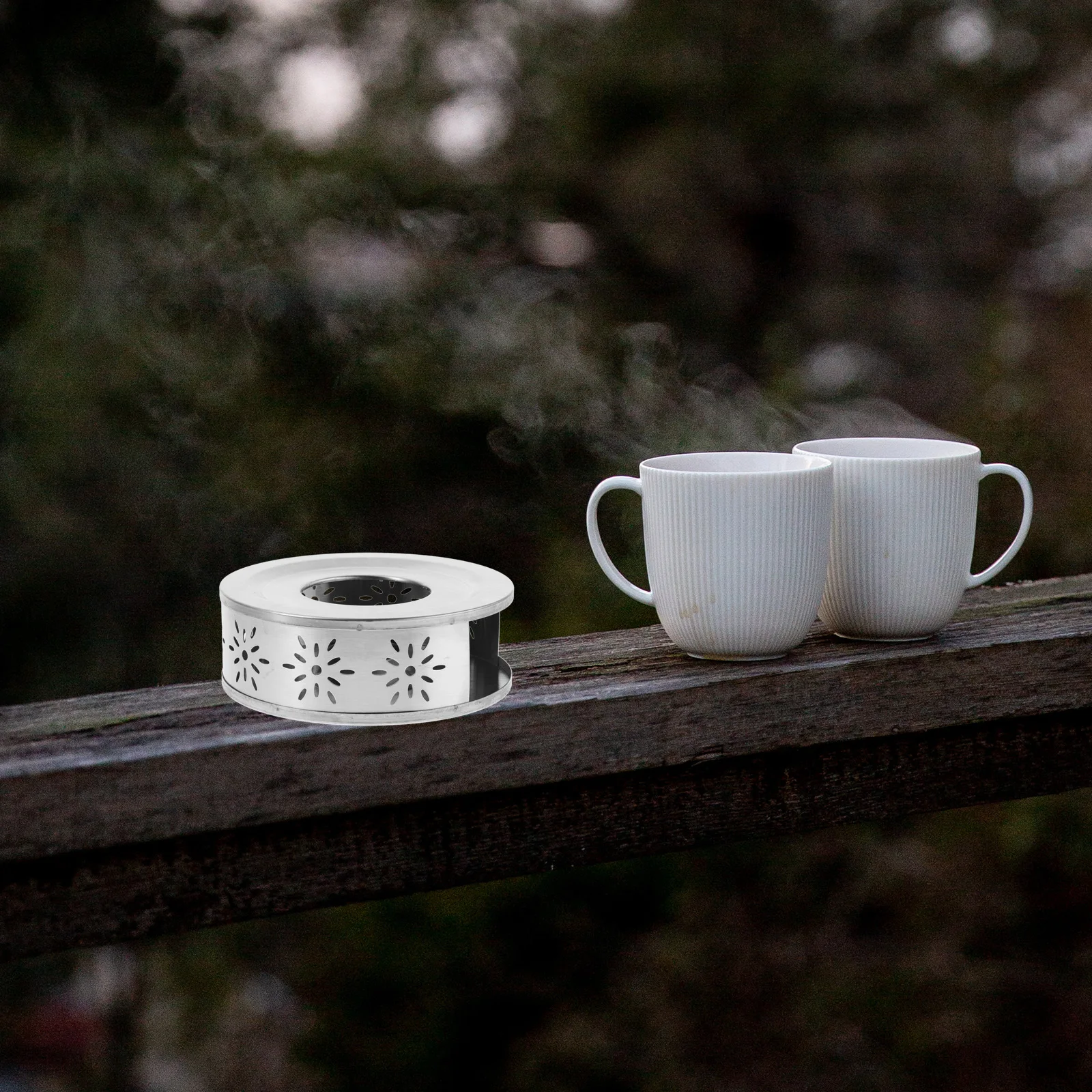 

Multifunctional Stainless Steel Base Coffee Milk Heater Portable Compact Tea Pot Heater For Home Office Use Accessories Kitchen