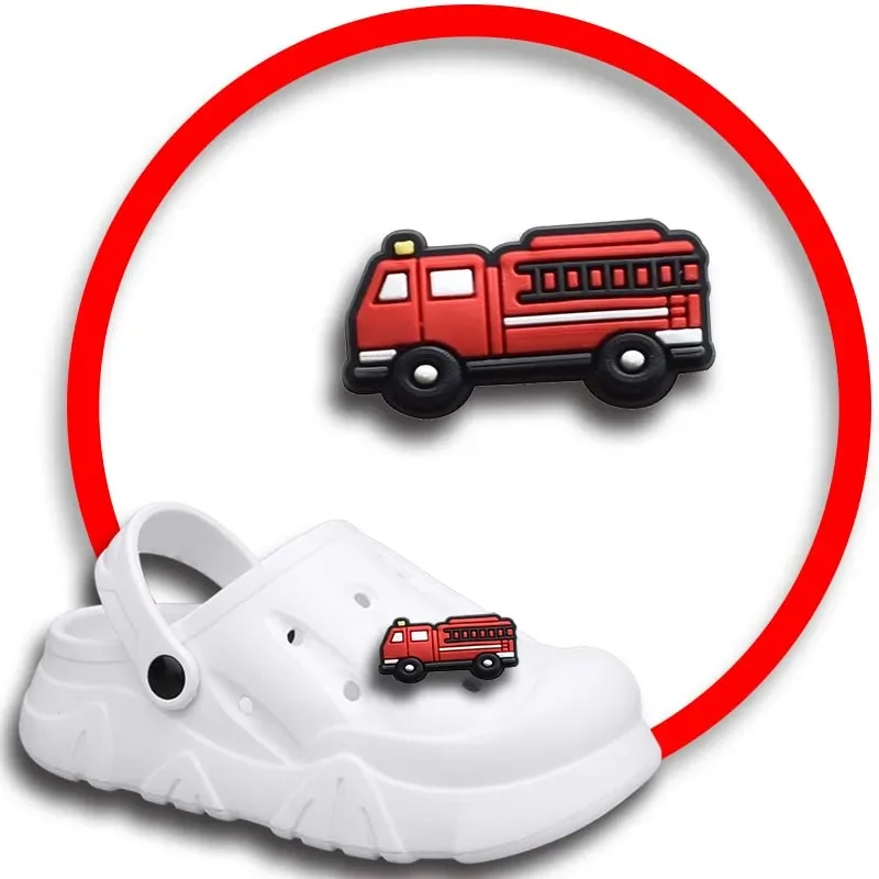 Fire Control Crocs Shoe Charms para Mulheres e Homens, Tamancos Pins, Decorações de Sapato, Acessório, Emblemas, Meninas, Crianças, Acessórios Sapatos