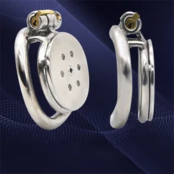 Male Slave Super Mini Chastity Cage Stainless Steel Chastity Device Penis Cage Cock Ring With Lock Sex Toys For Men BDSM Sissy