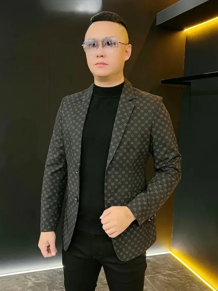 

Мужской костюм 929 для весны и осени: комфортный, модный, деловой, повседневный, в корейском стиле, универсальный, элегантный пиджак для джентльменов