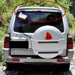 Mitsubishi Pajero V73 without lights/with lights, rear trunk lid, spoiler, fender, carbon black sport modified parts 2004-2015