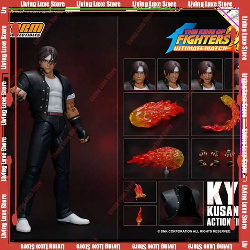 19cm Storm Toys The King of Fighters Kyo Figures Kusanagi Iori Yagami Figurine KOF Action Figure Model Toys Decoration Toy Gift