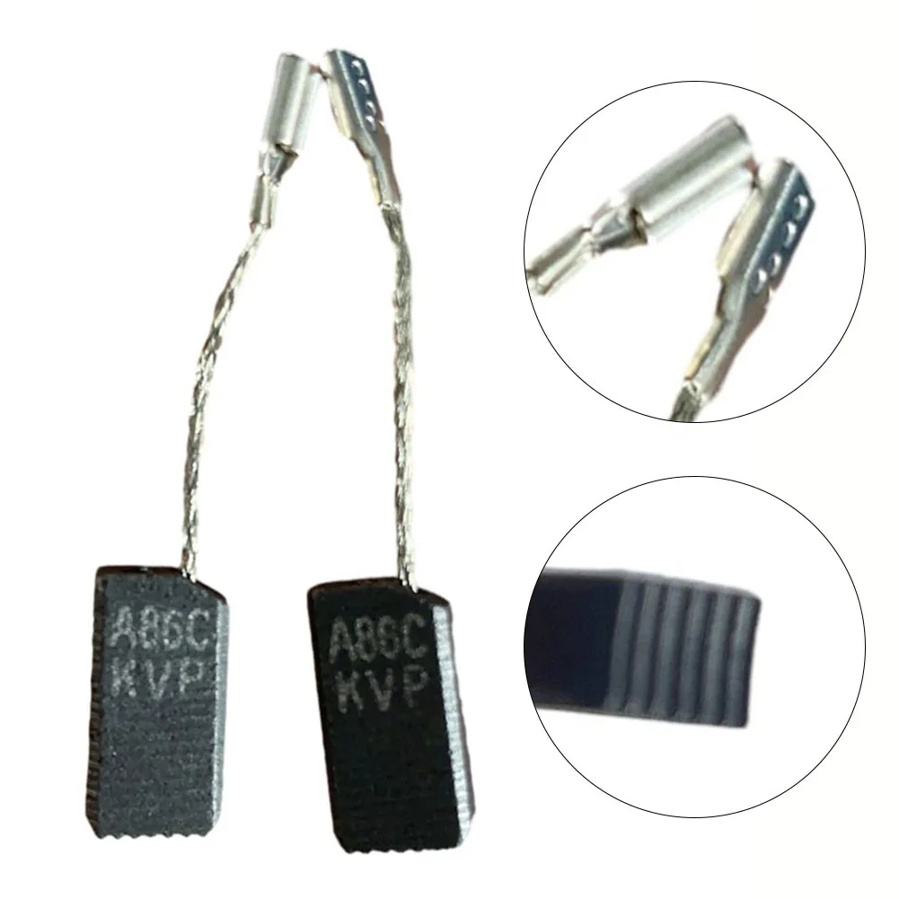 5 8 15 A86C KVPカーボンブラシ 5 8 15サイズ 長持ちする金属とカーボン構造 電動工具メンテナンス用2個セット