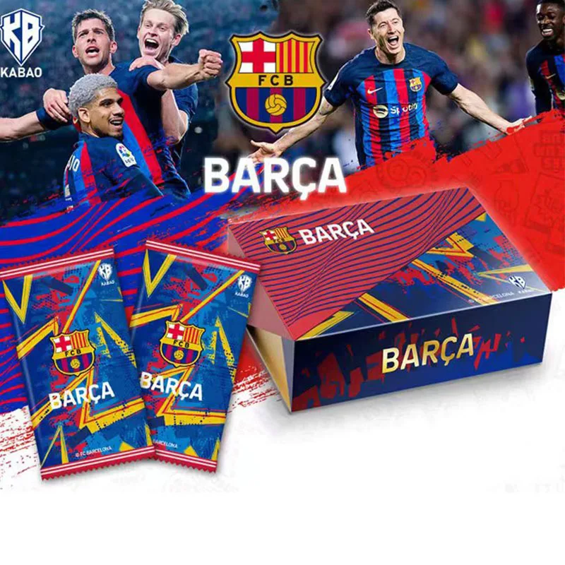 Barcelona Star Cards Collector's Edition Card Football Licensed Card Barca Gold Signature Highly Rated Out-Of-Print Rare Cards