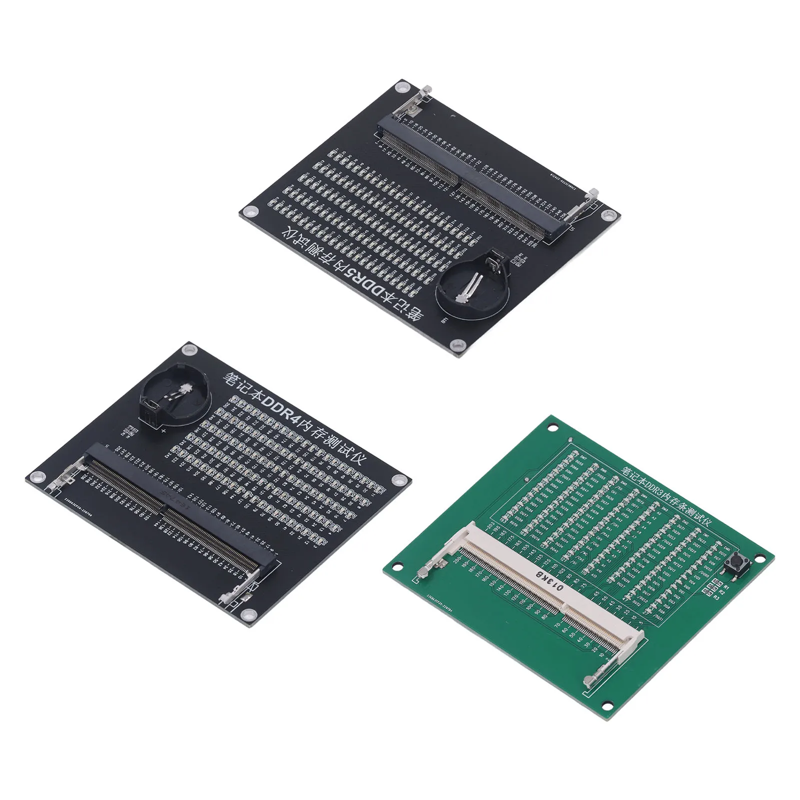 Laptop Memory Test Card with LED Light Computer Motherboard Circuit Repair Detection Card Motherboard Repair Test Card