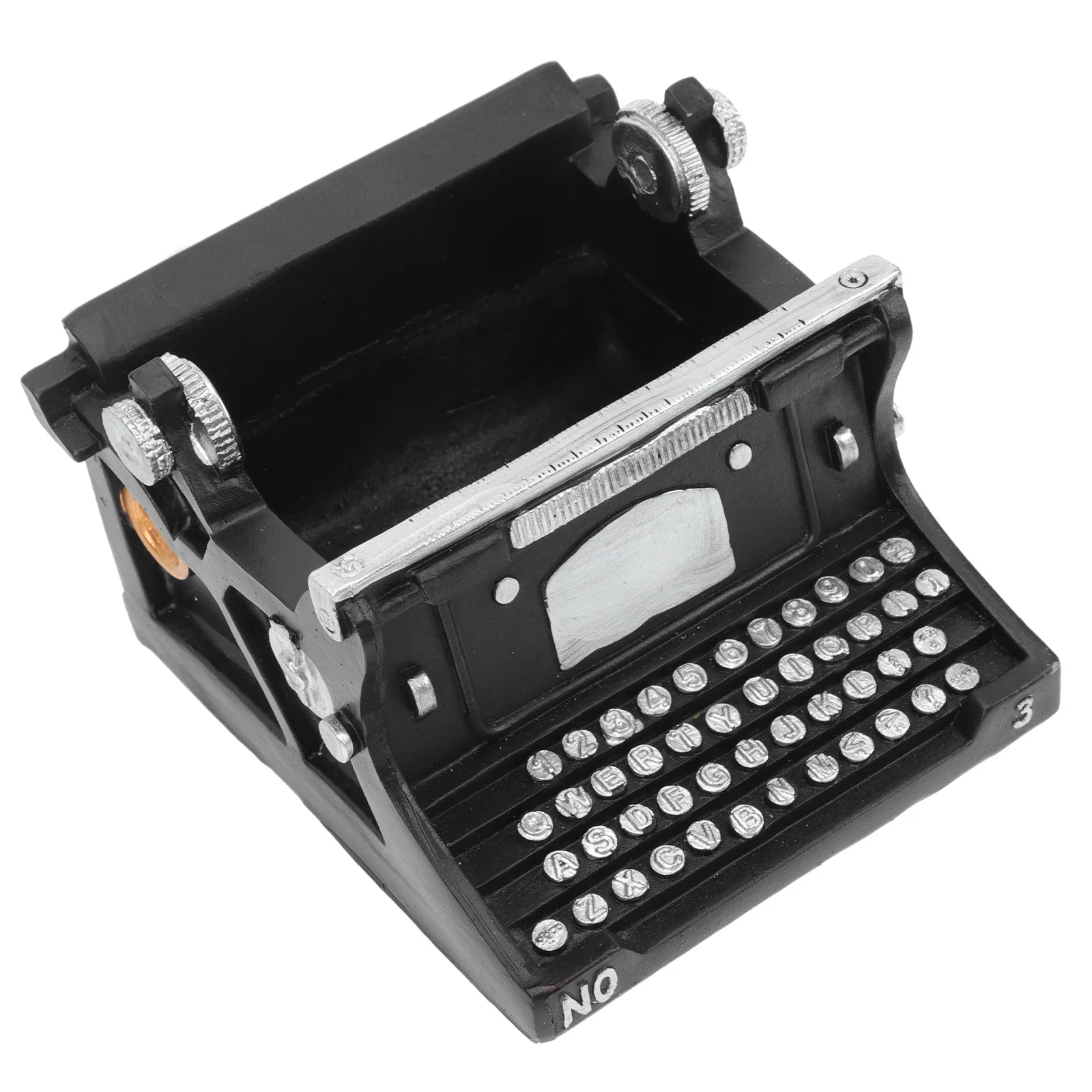 

Exquisite Resin Typewriter Flowerpot Mini Planter Retro Style Plant Container Floral Flower Pot Desktop Home Decoration