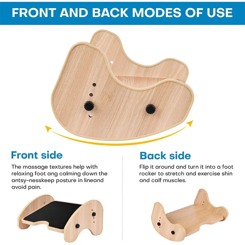 Fuß stütze für unter dem Schreibtisch verstellbarer praktischer ergonomischer Fuß schemel für verbesserte Haltung und Komfort, tragbar für die Arbeit im Home Office