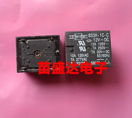 

833H-1C-C-12V 10A 5 DC12V