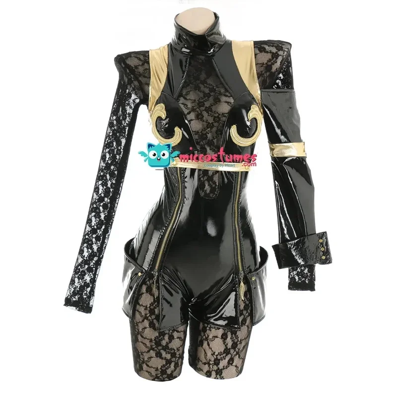 Women's Cosplay Costume Slim Bodysuit with Gloves and Face Cover