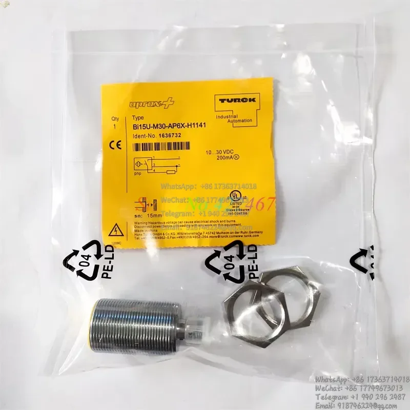 

1PC BI15U-M30-AP6X-H1141 -AN6X-H1141 Turck New High-Quality Proximity Switch Sensor