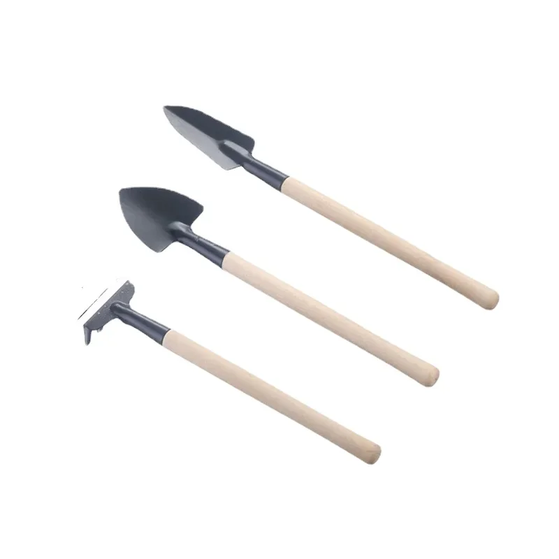 3Pcs/Set Mini Shovel Spade Creative Portable Plant Small Grab Beach Soil Scoop Growing Garden Flower Pots Sadzarki Materiały eksploatacyjne