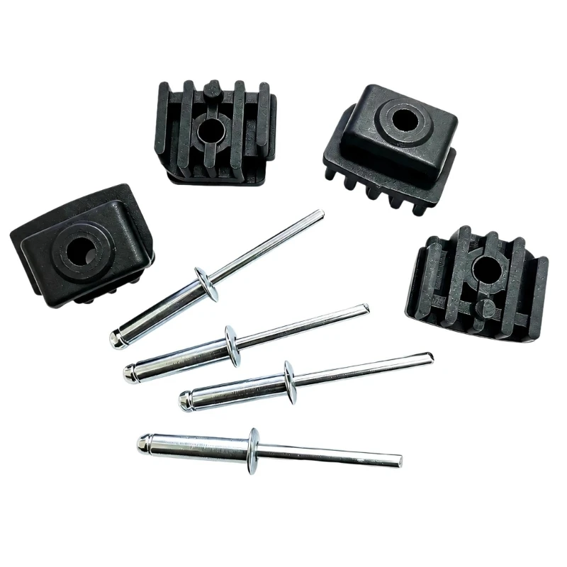 Polyethylene Guide Block Repair for Seat Track Service, 8-Piece Guide Set with Metal Fasteners and Part Reference