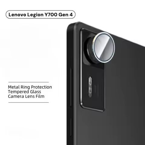 Aluminium Alloy Tempered Glass Camera Lens Protector For Lenovo Legion Y700 Gen 4 Lens Film Cover For Legion Y700 Gen4