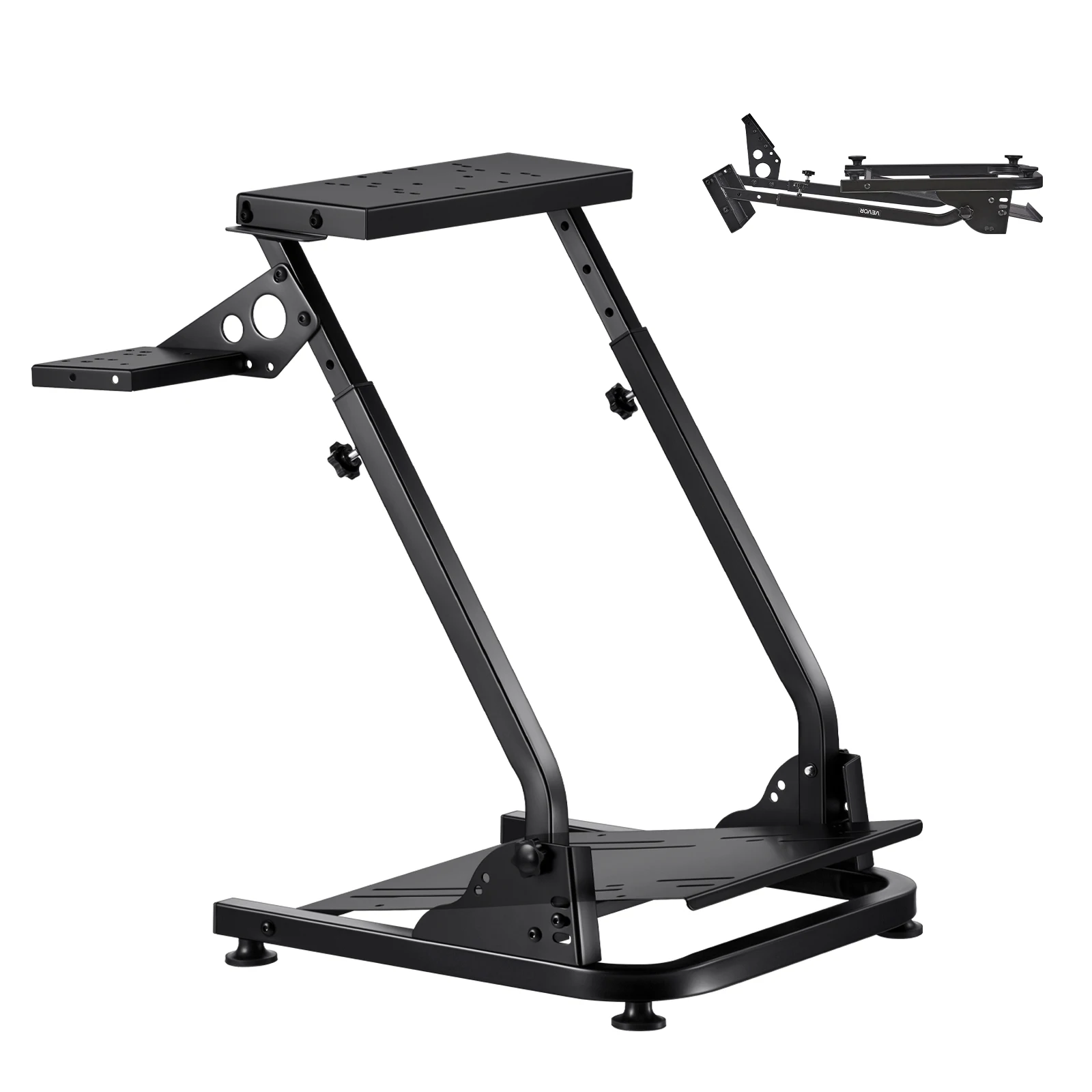 SucceBuy G920 Racing Steering Wheel Stand Shifter Mount fit for Logitech G27 G25 G29 Gaming Wheel Pedals NOT Included Racing