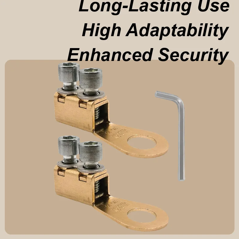 

Battery Terminal Block Battery Cable Ends Wear-Resistant Post Terminals Junction Block With Hexagonal Wrench Cable Connectors