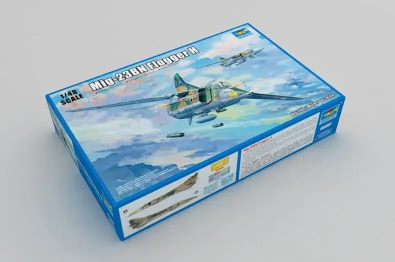 Trumpeter 1/48 05801 Mig-23BN Flogger H Plastic Model Aircraft  Model Kit