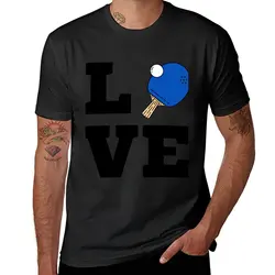 I Love Ping Pong Blue - Pingpong Table Tennis Player Athlete Sports Lover T-Shirt summer clothes mens graphic t-shirts anime