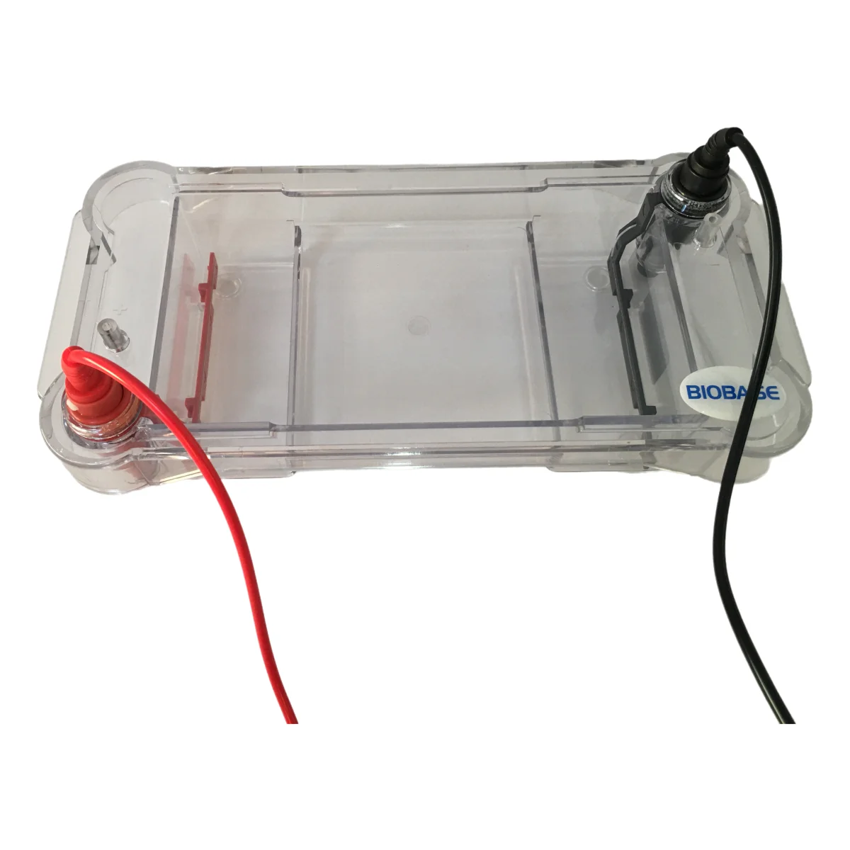 Tanque eletroforético horizontal de pesquisa de biologia molecular de laboratório usado para detecção, segurança e testes moleculares