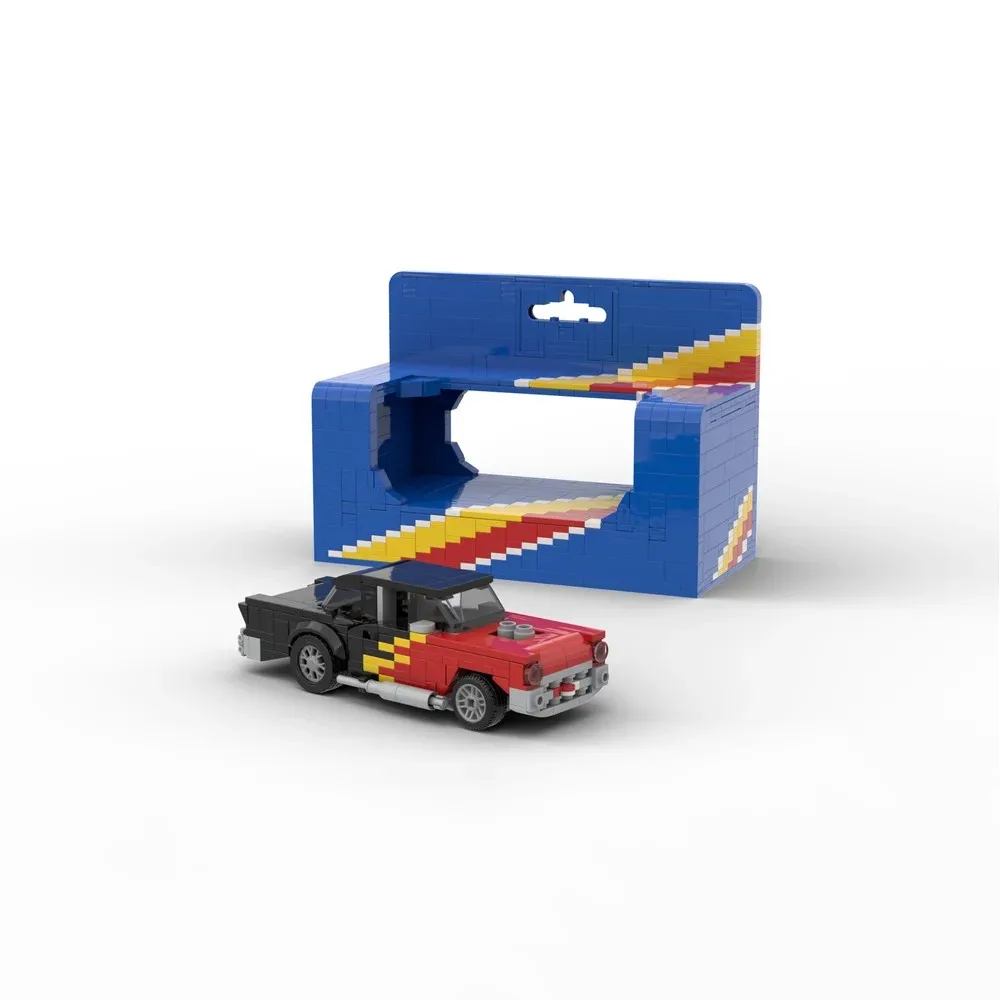 Classic Vehicles MOC Speed Champions Matchbox Box 1957 Building Blocks Splicing Toy Brick Display Model Children's Birthday Gift