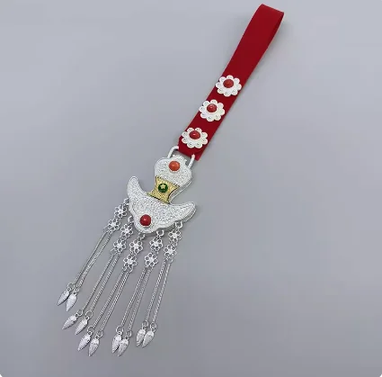 

Chinese Tibetan Clothing Accessories Waist Chain Belt Waist Decoration Wrapped Skirt Performance Tibetan Robe Belt Adult