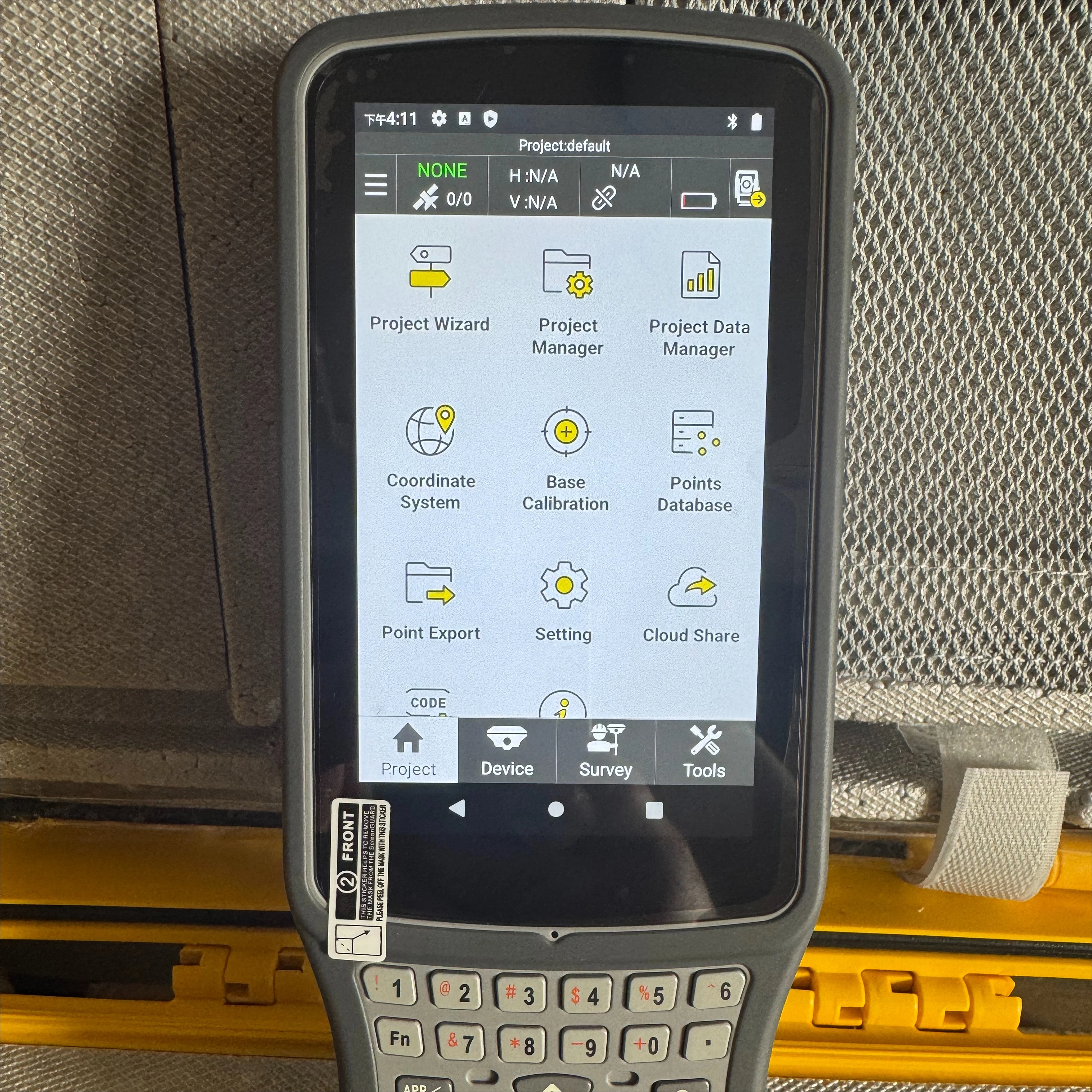 Récepteur Gnss South G4 Rtk avec logiciel SurvStar amélioré et Module International Firmware Rtk Gps Gnss équipement d'arpentage