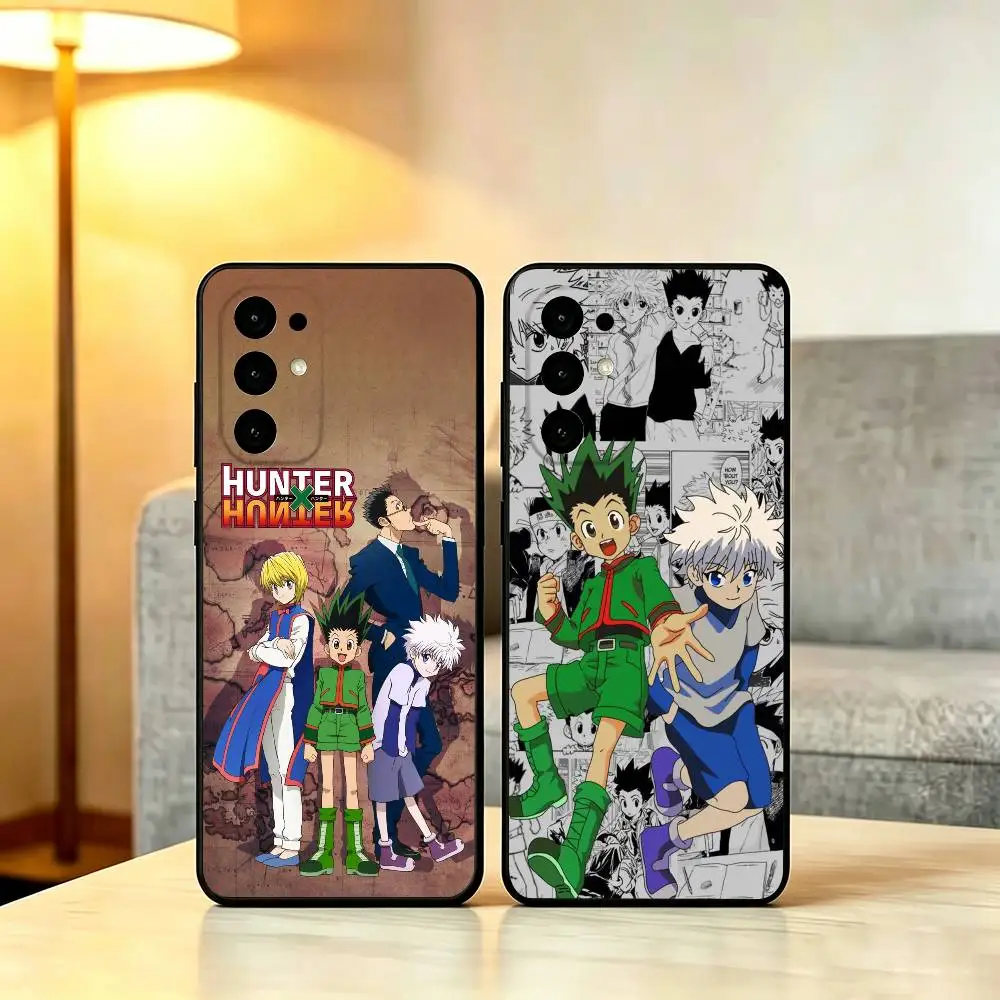 H-Hunter x Hunter Phone Case For Samsung S26,S25,S24,S23,S22,S21,S30,Ultra,Plus,Fe,Lite,Note,10,Black Cover