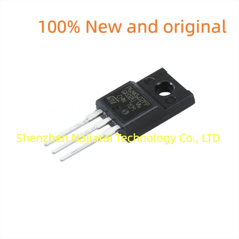 

10PCS/LOT 100% New Original STP6NK60ZFP P6NK60ZFP TO220F IC Chip