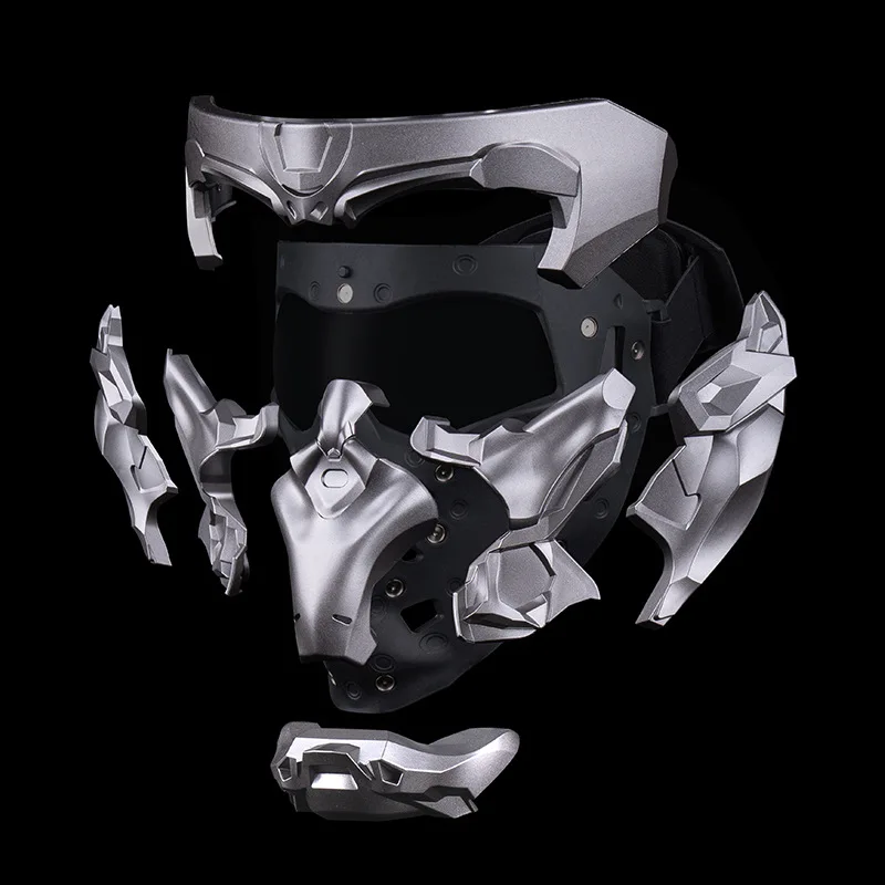 Doomsday Mask Accessories(Dawn type), Magnetic Adsorption Armor , DIY Armor Module, Easy to use