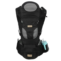 Ergonomic Baby Carrier 0-48M Baby Hipseat Carrier Front Facing Ergonomic Kangaroo Baby Wrap Sling for Baby Travel