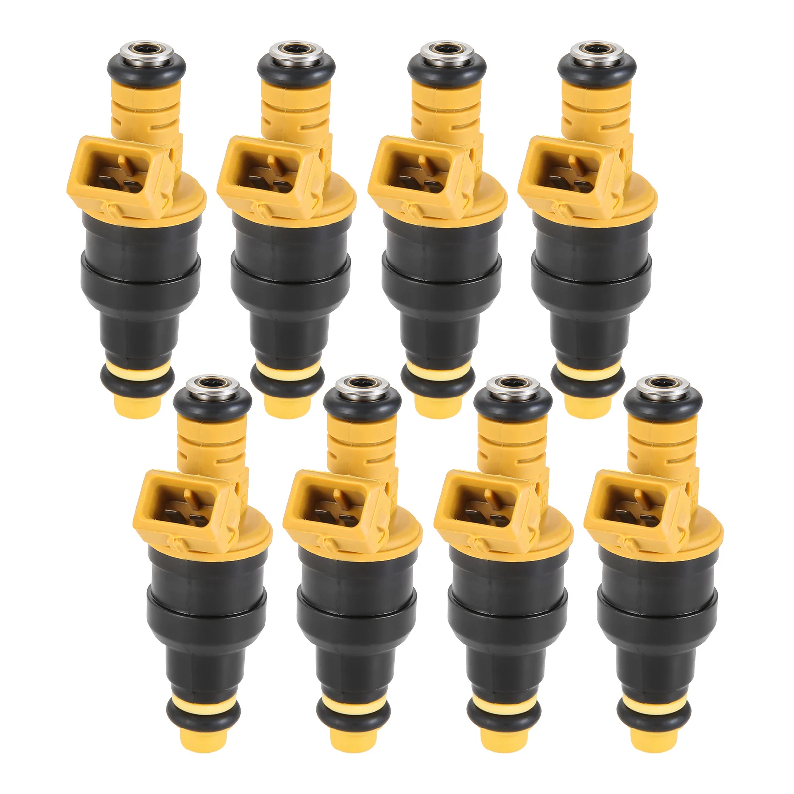 8Pcs Auto Fuel Injectors 0280150718 Fit for Ford Bronco Crown Victoria E-150 E-250 E-350 Lincoln Navigator Mercury Grand Marquis