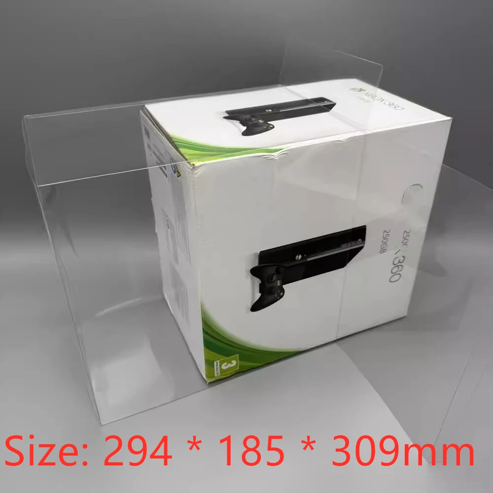

Transparent Box Protector For XBOX360/S/E/Microsoft Collect Boxes TEP Storage Game Shell Clear Display Case