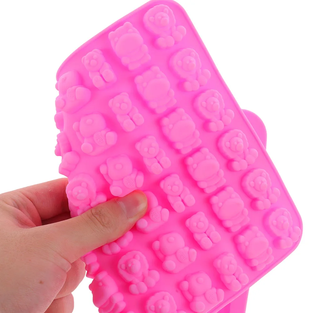 

60 Pieces Mini Animal Silicone Candy Molds Reusable Non Stick Easy Demould DIY Jelly Chocolate Baking Set