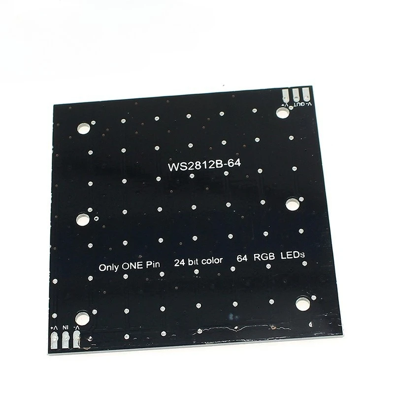 لوحة تطوير فانوس السائق المدمج 64 بت WS2812 5050 RGB LED بالألوان الكاملة #4