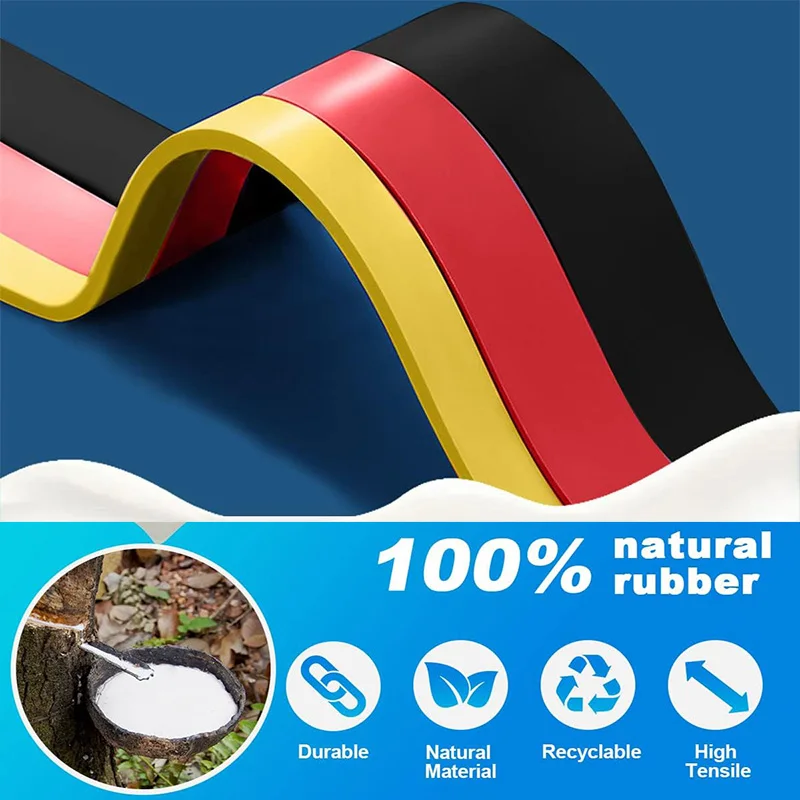 3 Pcs Resistance Bands Gym Band Workout Rubber Loop For Exercise Strength Training Fitness Powerlifting Body Stretching CrossFit