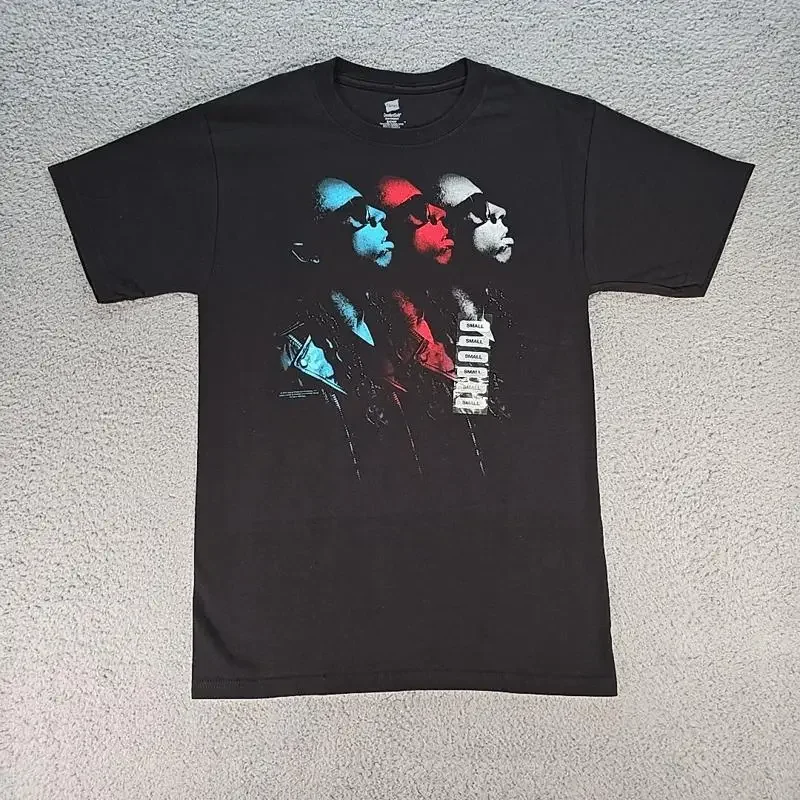 2012 Lil Wayne Triple Head T Shirt Men's Small NWOT