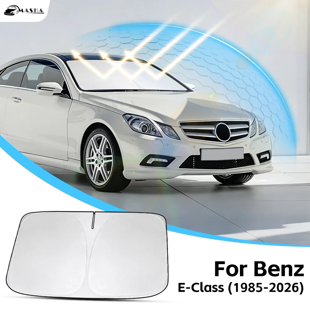 

Солнцезащитный отражатель на лобовое стекло для Mercedes-Benz E-класса W210 W211 W212 W213 W214 (1985-2026) – автомобильный аксессуар для защиты
