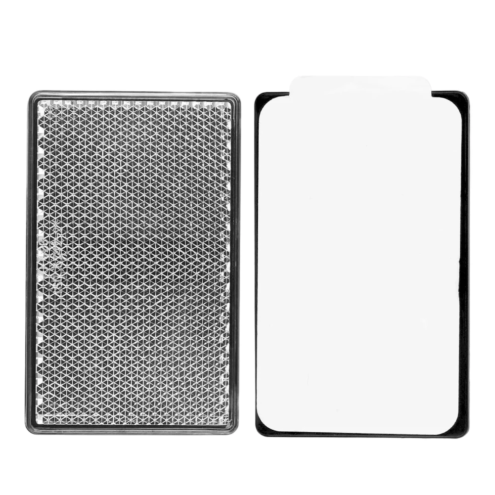 2Pcs Electric Scooters Front Reflector Block  For Kukirin G2/G4 Plastic Rectangular Reflective Sticker For E-scooter Accessories