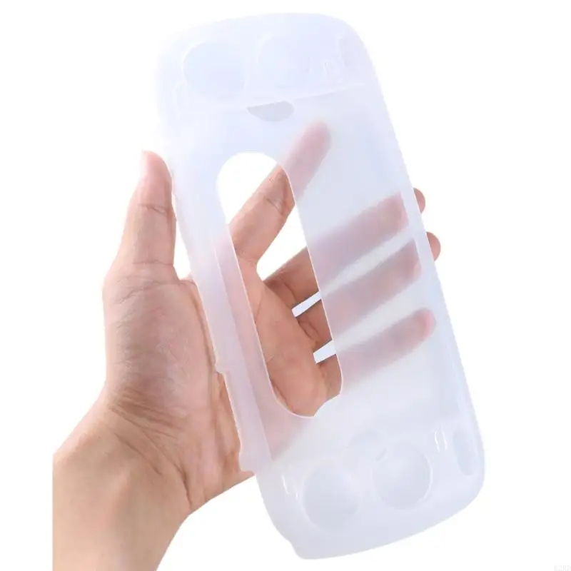 B2RD Full Coverage Protective Case for Ayn Odin 2 Console Clear White Cover