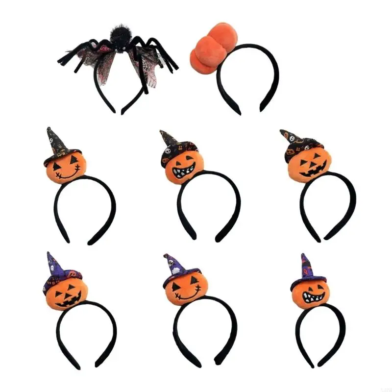 

Soft Polyester Halloween Headbands For Kids Adults Lightweight Costume Parties Accessory Fashion Hair Ornament