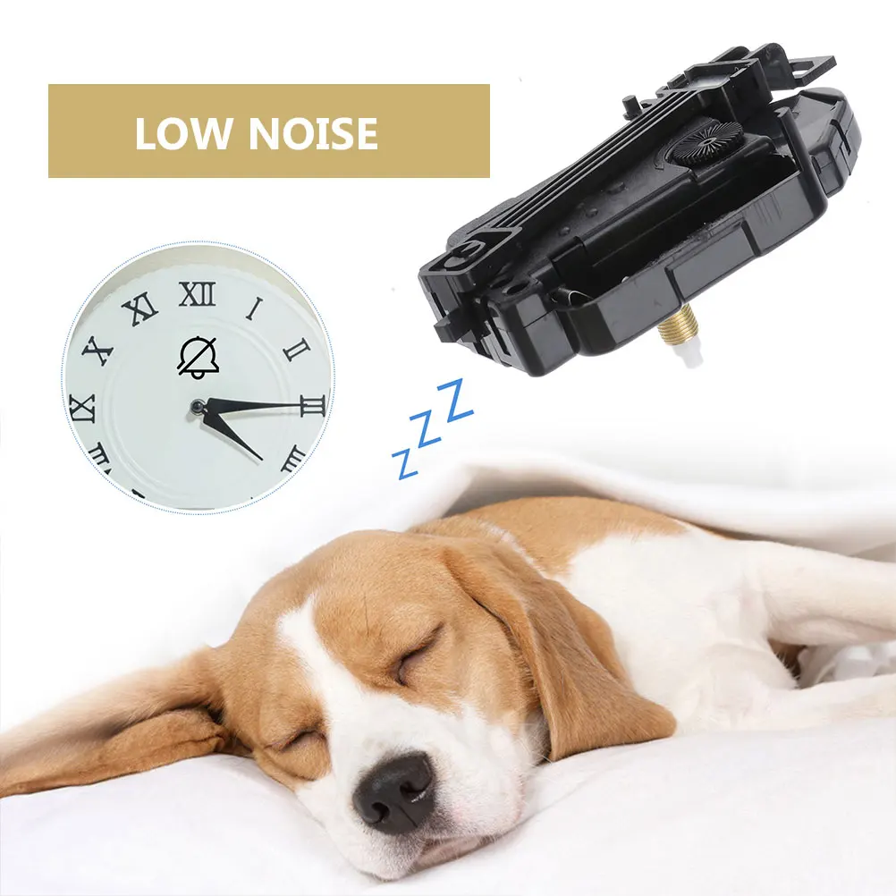 

2Pcs Pendulum Drive Unit Clock Movement Kits Heavy Duty Plastic Wall Clock Repair Parts Silent Pendulum