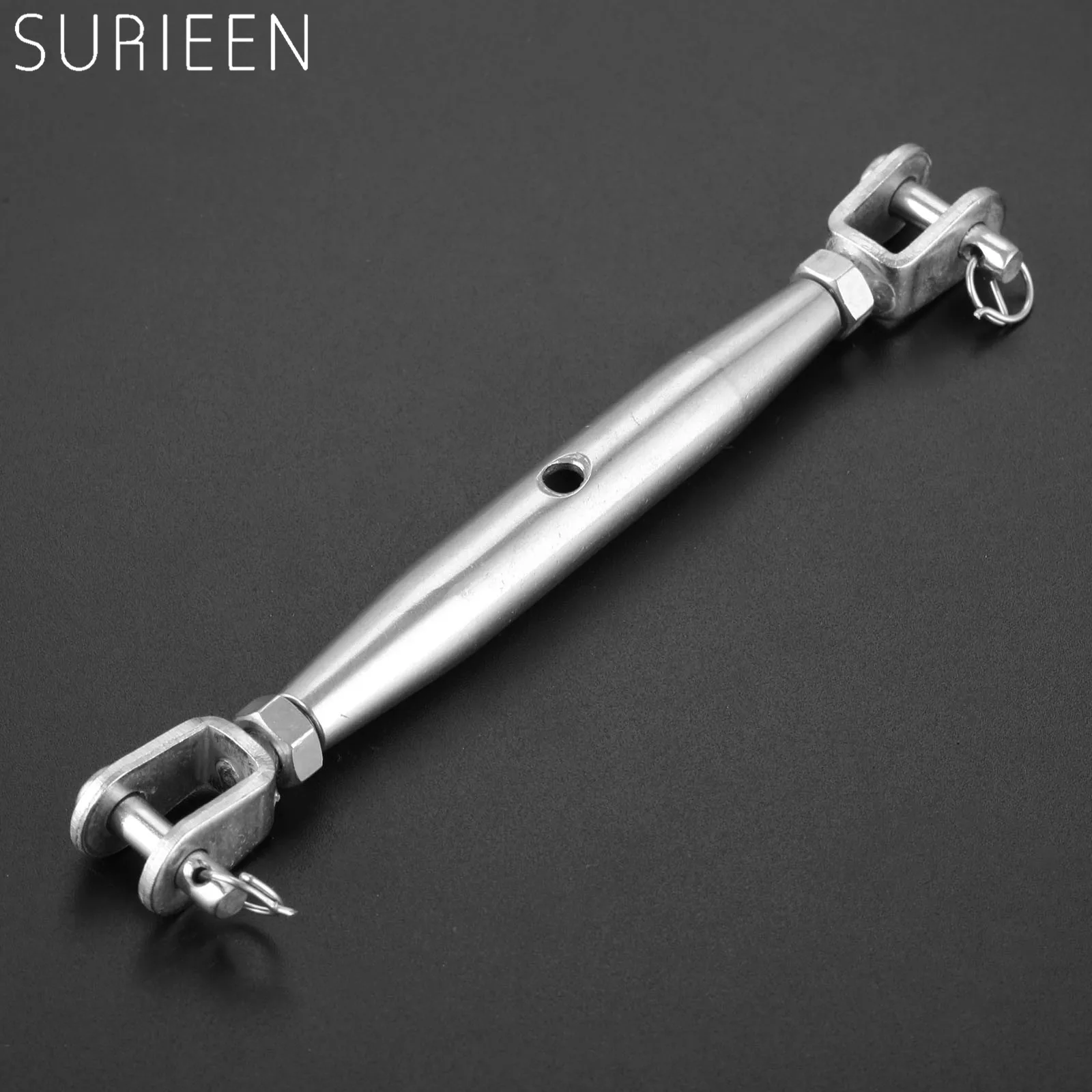 

M6 Stainless Steel 316 Closed Body Rigging Screws With Jaw Fork Turnbuckle Bottlescrew Marine Sailing Hardware Boats Accessories