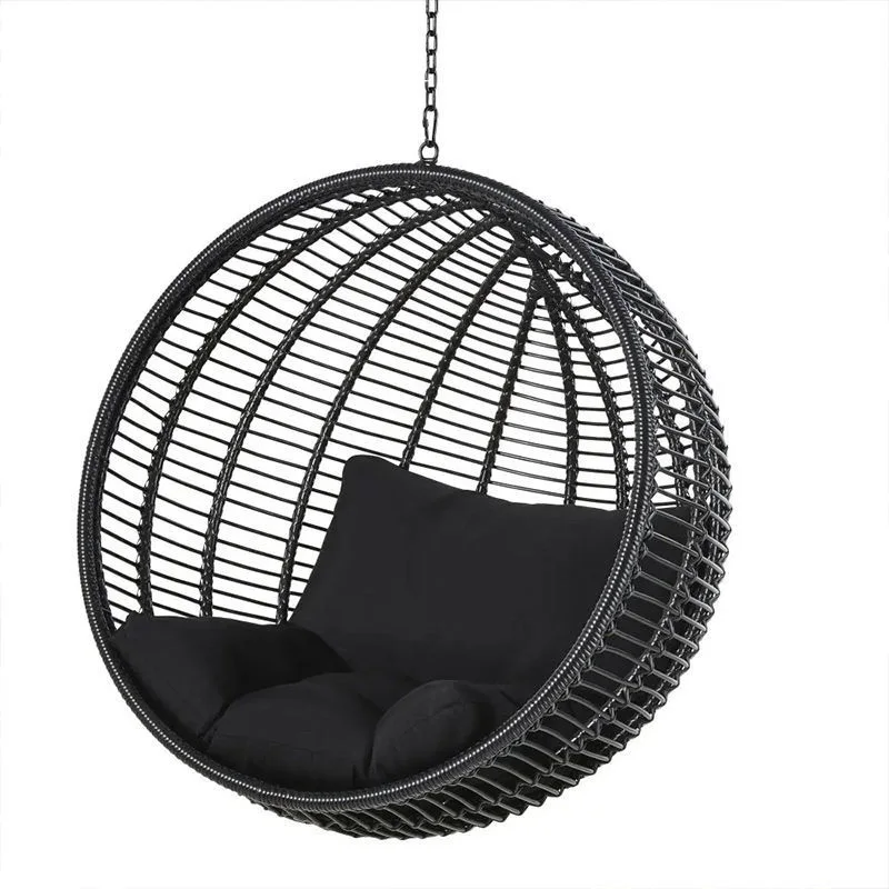 Bird's nest hanging chair hanging swing hanging basket rattan balcony outdoor rocking chair indoor cradle