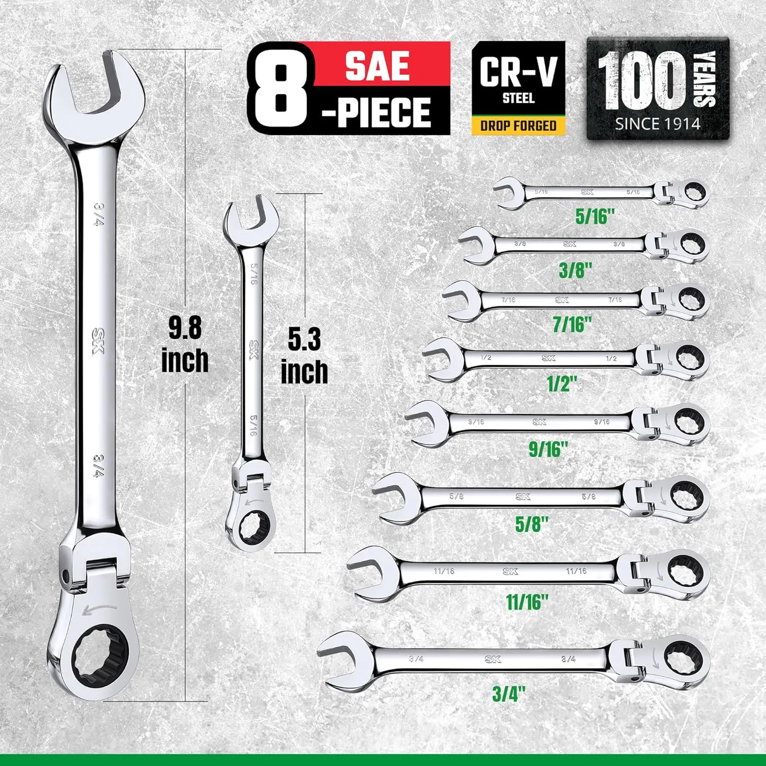 jeu-de-cles-a-cliquet-a-tete-flexible-jeu-de-cles-combinees-8-pieces-sae-5-16-a-3-4-72-dents-construction-cr-v-premium