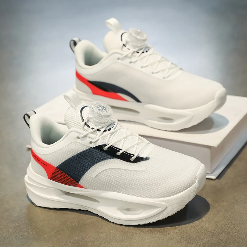 حار بيع أحذية رياضية خفيفة الوزن وعصرية للأطفال مريحة وناعمة الاحذية الخريف انتعاش عارضة الأحذية #4