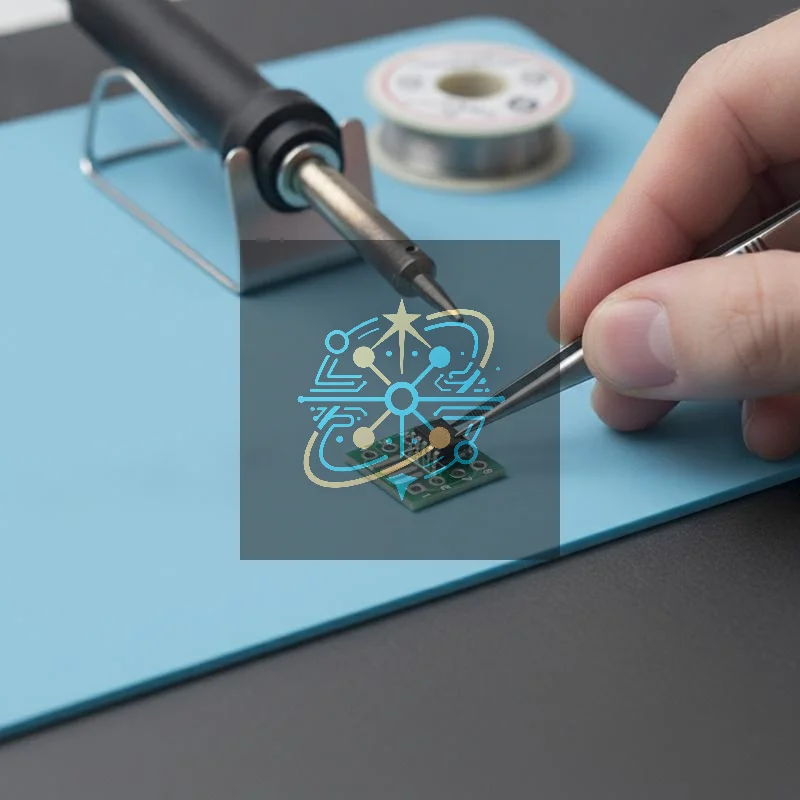 10Pcs Double-sided Copper Material Portable Universal Model SOP8 Adapter Board To DIP Adapter Socket PCB