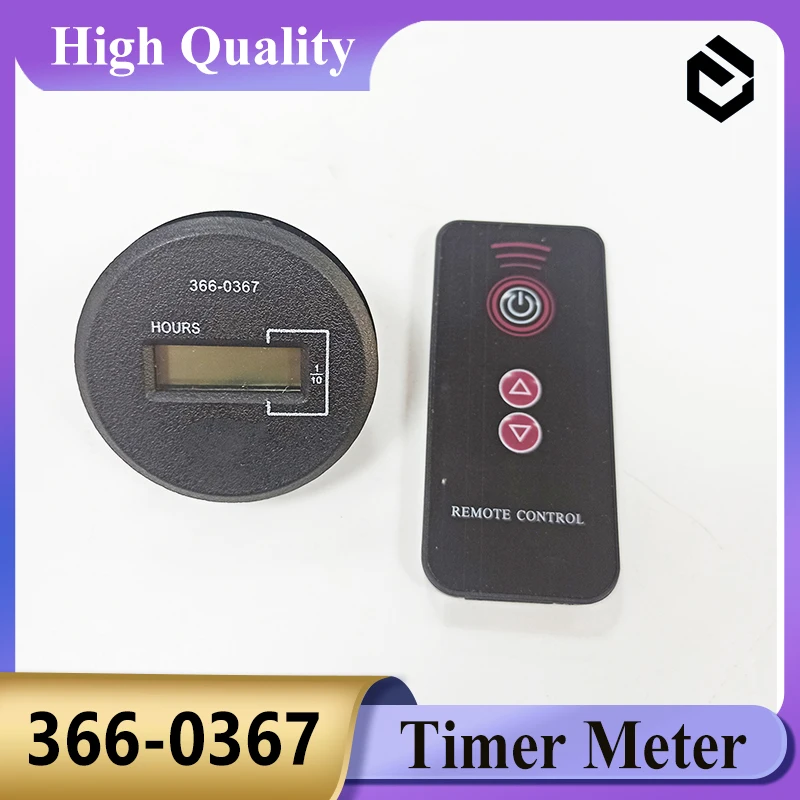 366-0367 Hour Timer Meter 3660367 for E320C E320D E320D for Excavator Parts